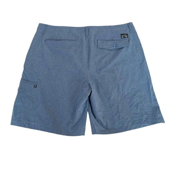 SALT LIFE SLX-QD Blue Transition Hybrid Shorts Men's Sz 42 NWT - Picture 2 of 9
